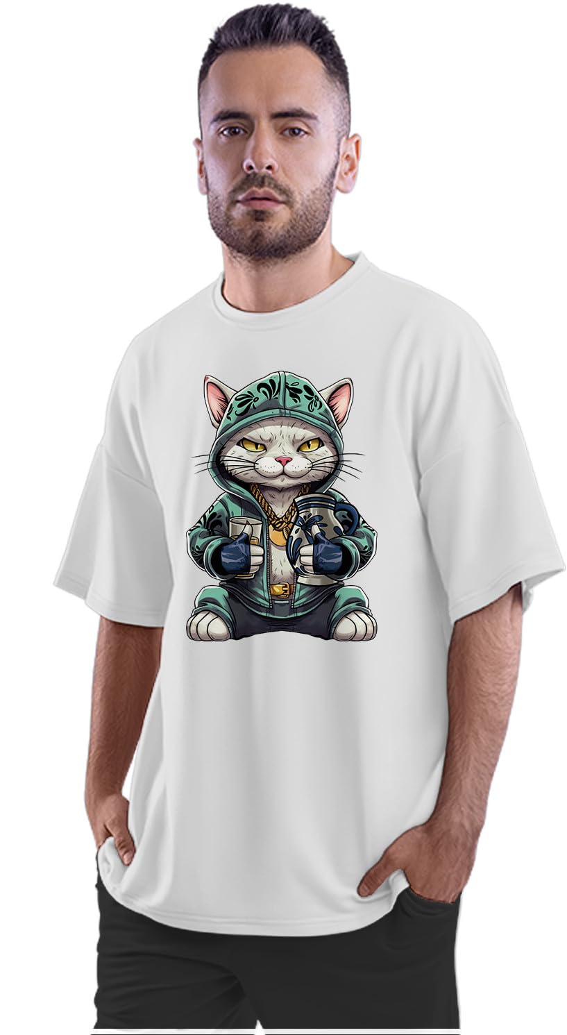 Oversized T-Shirt Spartan Crypto Quote Men's Women's Unise 100% Cotton Black; _SPACRYQT2-Black M Oversized_bz