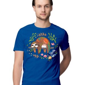 Oversized T-Shirt Colorful Parrot Artwork Men's Women's Unise 100% Cotton Black; _COLPARUNQ-Black M Oversized_bz