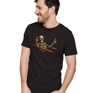 Oversized T-Shirt Colorful Parrot Artwork Men's Women's Unise 100% Cotton Black; _COLPARUNQ-Black XL Oversized_bz