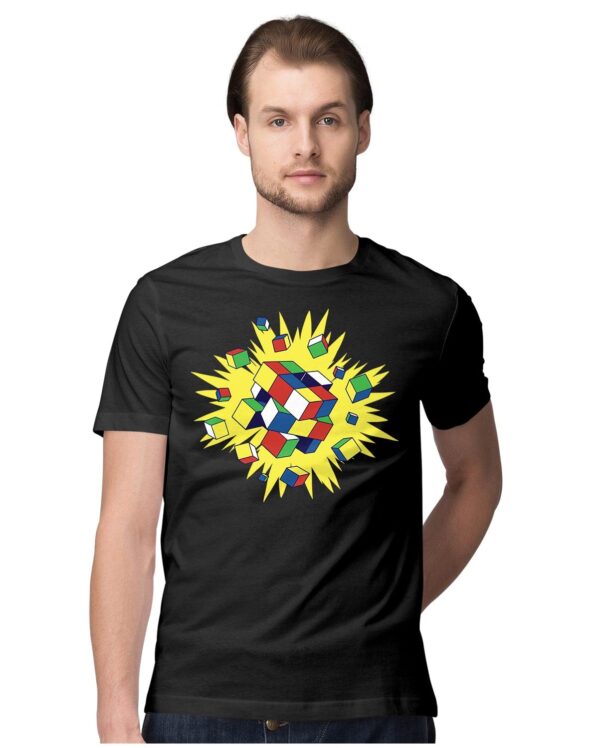 Oversized T-Shirt Evil Eye Mandala Men's Women's Unise 100% Cotton Black; _EVLYMNDUNQ-Black S Oversized_bz
