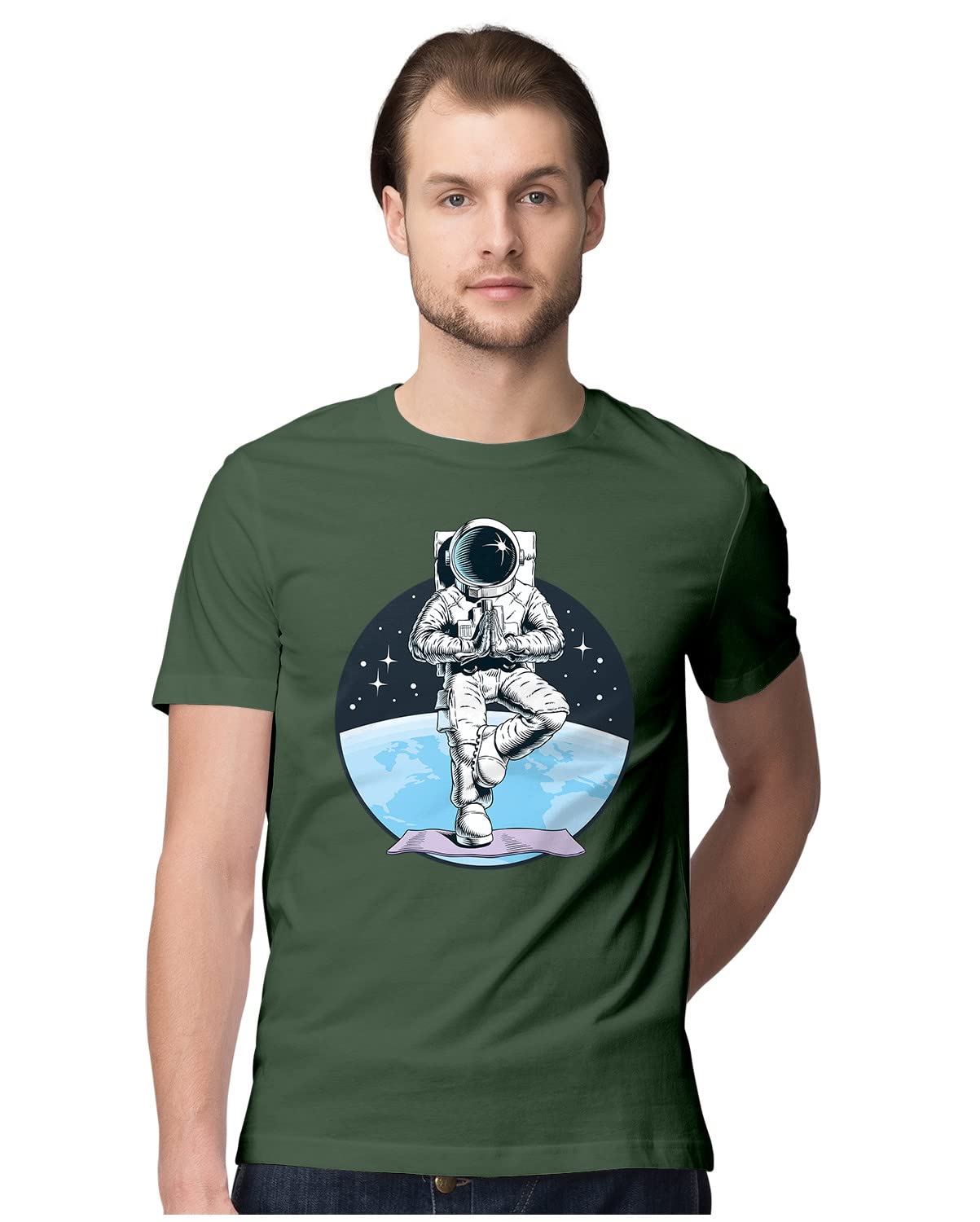 Oversized T-Shirt The Geek - Piel Tarot Card Men's Women's Unise 100% Cotton Navy Blue; _PT_1581