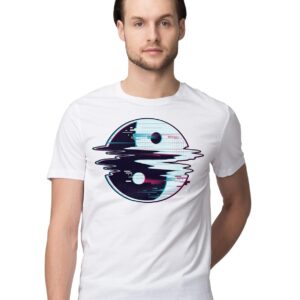 Oversized T-Shirt Bite Me - Piranha Fish Men's Women's Unise 100% Cotton Navy Blue; _BITEMEUNQ-Navy Blue M Oversized_bz