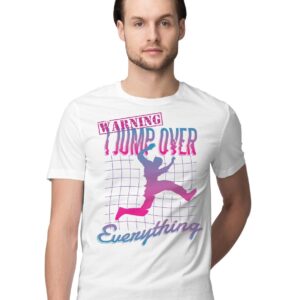 Oversized T-Shirt I Got Your Back - Funny Stick Figures Men's Women's Unise 100% Cotton Baby Blue; _PT_1593