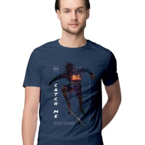 Oversized T-Shirt Three Tailed Fo in Space Men's Women's Unise 100% Cotton Black; _SPCFOUNQX-Black XL Oversized_bz