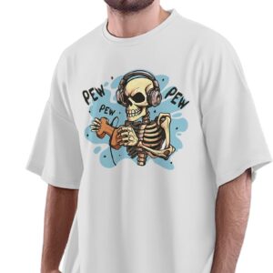 Oversized T-Shirt Dog - Van Gogh - Post Impressionism Men's Women's Unise 100% Cotton Black; _DOGGOUNIQ-Black XL Oversized_bz