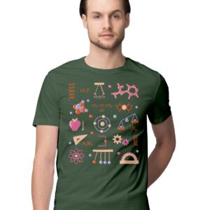 Men's Oversized T-Shirt Rock & Roll Electric Guitar - Artwork 100% Cotton Black; _PT_1743