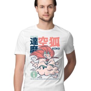 Oversized T-Shirt Rela - Retro Rainbow Men's Women's Unise 100% Cotton Dusty Rose; _RELXRETUNQ-Dusty Rose M Oversized_bz
