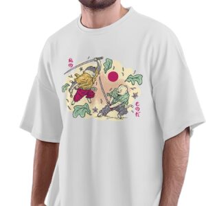 Oversized T-Shirt Kawaii Happy Floppy Disk Men's Women's Unise 100% Cotton Dusty Rose; _PT_1869