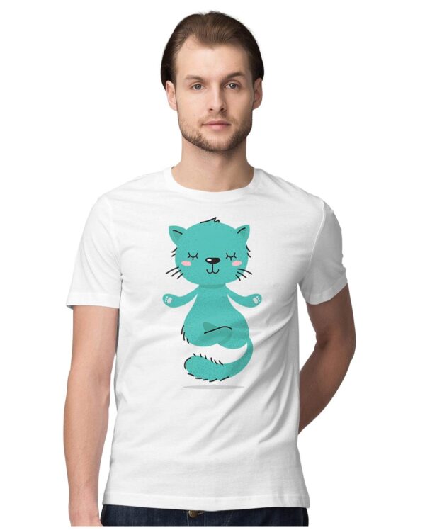 Oversized T-Shirt Yin Yang Killer Whales Men's Women's Unise 100% Cotton Baby Blue; _YINGKILERW2-Baby Blue 2XL Oversized_bz