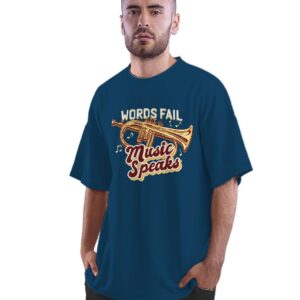 Oversized T-Shirt Earth Day Men's Women's Unise 100% Cotton Navy Blue; _EARTHDUNIQ-Navy Blue S Oversized_bz