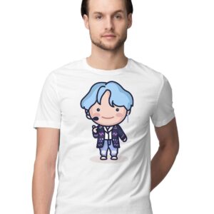Oversized T-Shirt Kawaii T-Re & Christmas Tree Men's Women's Unise 100% Cotton Black; _KWTRXUNIQ-Black S Oversized_bz