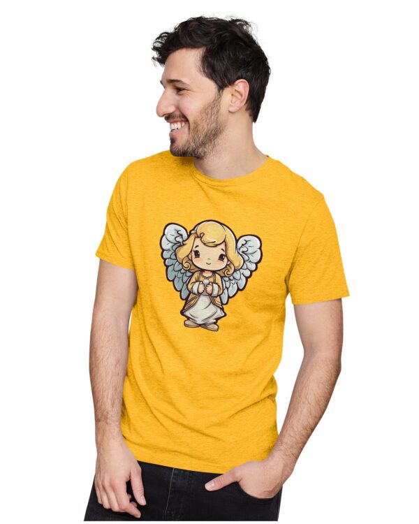 Oversized T-Shirt Forest Frog Perched ATOP A Mushroom Men's Women's Unise 100% Cotton Navy Blue; _FORFRGUNQX-Navy Blue S Oversized_bz