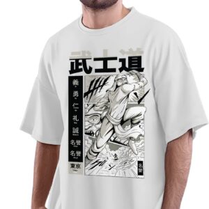 Oversized T-Shirt Europa - Jupiter's Moon Men's Women's Unise 100% Cotton Black; _EURJUPUNQ-Black L Oversized_bz