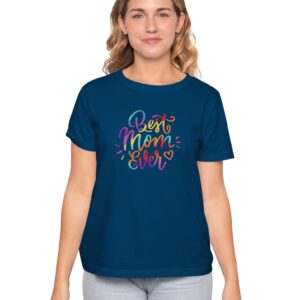 Oversized T-Shirt Awesome Like My Daughter - Father Men's Women's Unise 100% Cotton Navy Blue; _AXLMDUNQ-Navy Blue 2XL Oversized_bz
