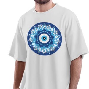 Oversized T-Shirt Praying Mantis Chef Cookie Men's Women's Unise 100% Cotton White; _PT_2221