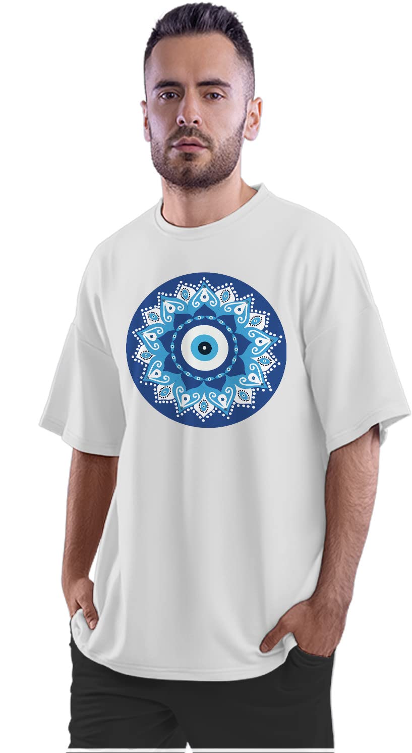 Oversized T-Shirt Praying Mantis Chef Cookie Men's Women's Unise 100% Cotton White; _PT_2221