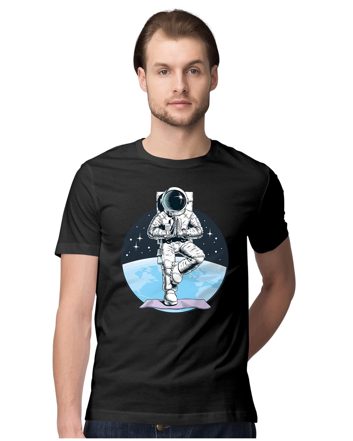 Oversized T-Shirt Bigfoot Society Sasquatch Crew Men's Women's Unise 100% Cotton Black; _PT_2227