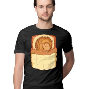 Oversized T-Shirt Superhero Retro Sunset - Superdad Men's Women's Unise 100% Cotton Black; _PT_2263