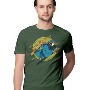 Oversized T-Shirt Lawn Ranger - Lawn Mower Cowboy Men's Women's Unise 100% Cotton Black; _LAWNUNQQ-Black 2XL Oversized_bz