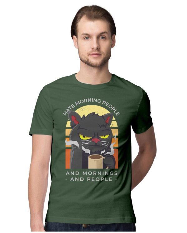 Oversized T-Shirt Stressed Cat - Dark Humour Men's Women's Unise 100% Cotton Dusty Rose; _SCDRUNQQ-Dusty Rose L Oversized_bz