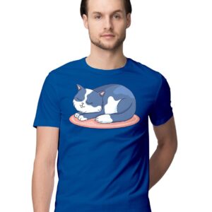 Oversized T-Shirt Stressed Cat - Dark Humour Men's Women's Unise 100% Cotton Dusty Rose; _SCDRUNQQ-Dusty Rose 2XL Oversized_bz