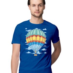 Rick Sanchez and Morty Smith Fear and Loathing in Las Vegas Mashup Graphic Printed 100% Men's Cotton Tshirt Royal Blue, _RMFL--ROYALBLUE-XXXL-MENR_bz