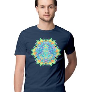 Rick Sanchez and Morty Smith Fear and Loathing in Las Vegas Mashup Graphic Printed 100% Men's Cotton Tshirt  Charcoal Grey_RMFL--CGREY-L-MENR_bz