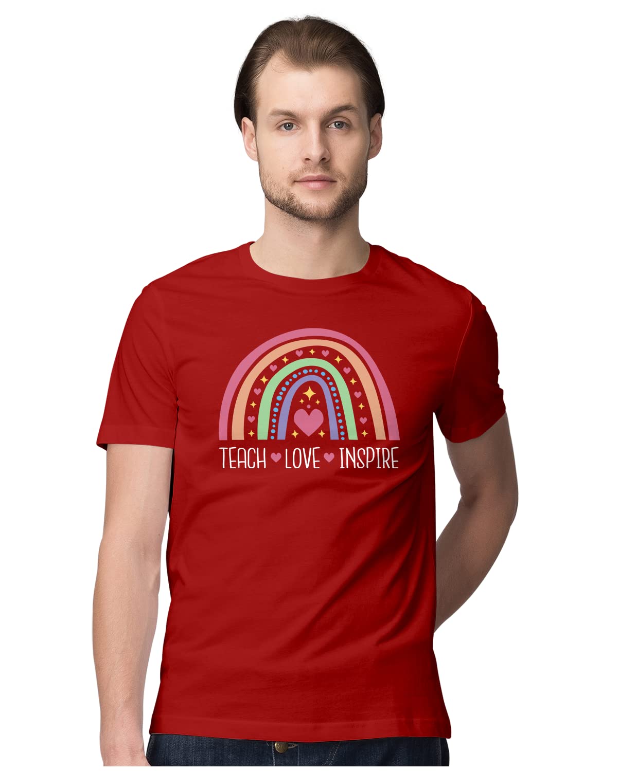 Rick Sanchez and Morty Smith Fear and Loathing in Las Vegas Mashup Graphic Printed 100% Men's Cotton Tshirt Charcoal Grey_RMFL--CGREY-M-MENR_bz
