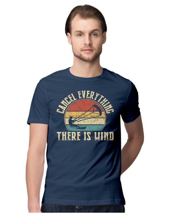 Oversized T-Shirt Eist Loudly - Quote Men's Women's Unise 100% Cotton Navy Blue; _PT_2505