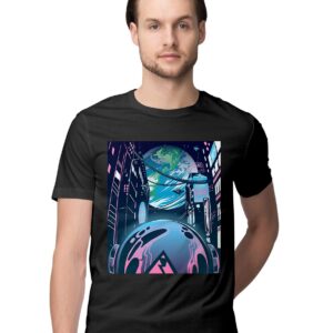 Oversized T-Shirt Electrician Funny Quote Men's Women's Unise 100% Cotton Black; _HANDYUNQQ-Black 2XL Oversized_bz