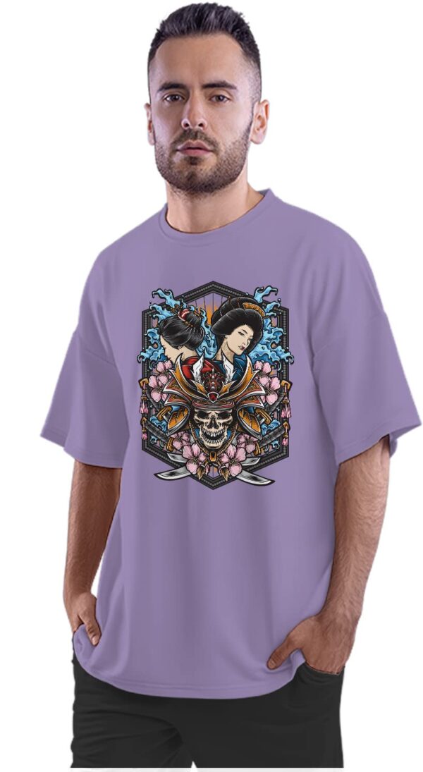 Oversized T-Shirt Work Keeps Me Going - Ironic Skull Men's Women's Unise 100% Cotton Black; _WKEEMIUNQ-Black XL Oversized_bz
