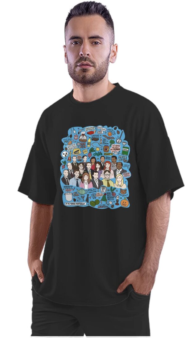 Oversized T-Shirt You are Unstoppable - Spartan Men's Women's Unise 100% Cotton Black; _PT_2595