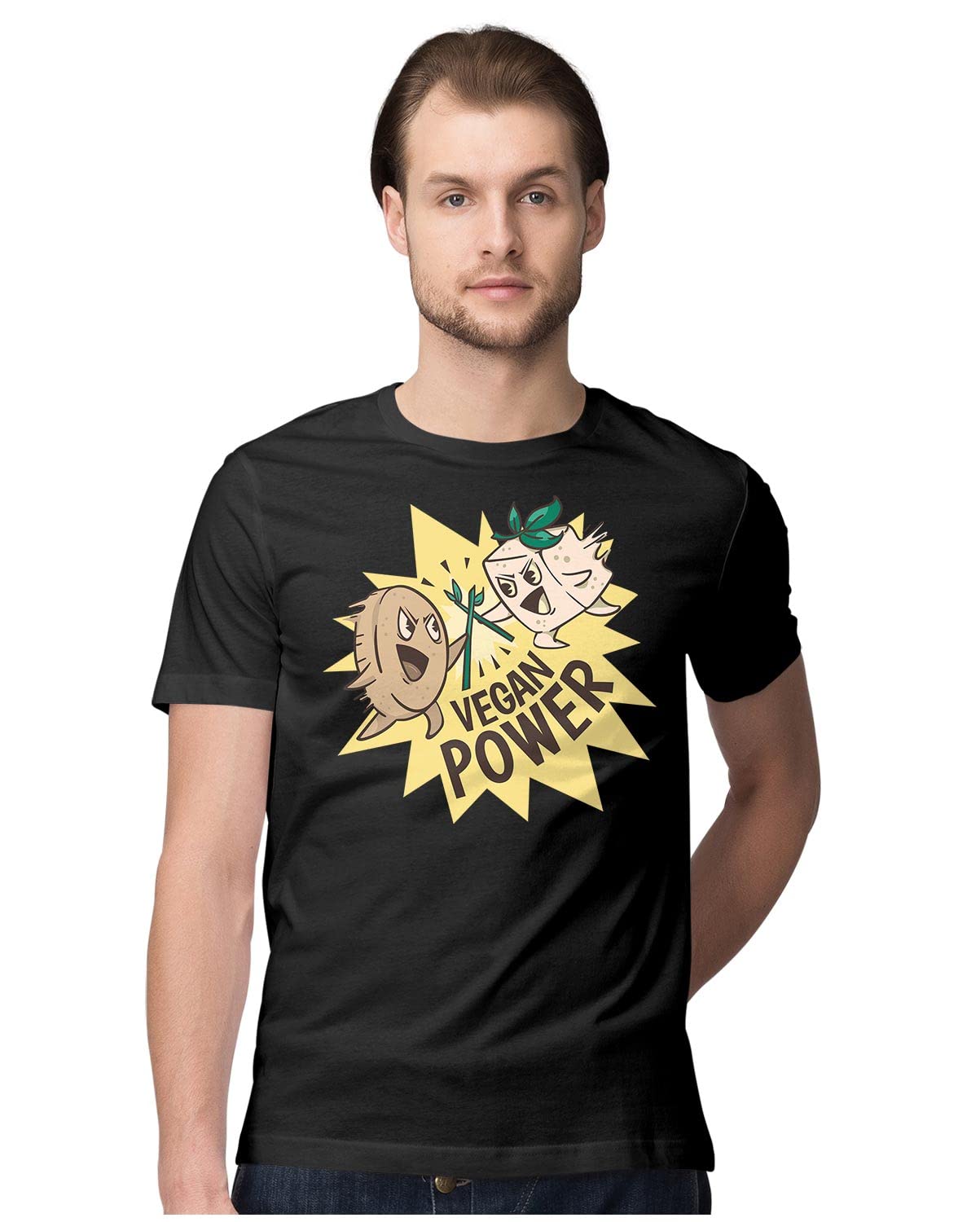 Oversized T-Shirt Probably Need Coffee Quote Men's Women's Unise 100% Cotton Black; _EDCOFIT2-Black 2XL Oversized_bz