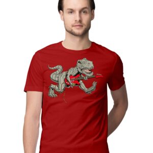 Oversized T-Shirt Rose & Pearls - Hand Drawn Men's Women's Unise 100% Cotton White; _PT_1944