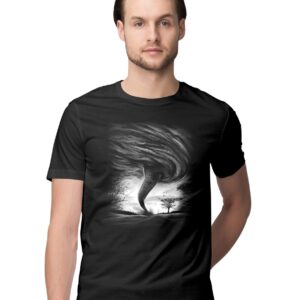 Oversized T-Shirt I'm All in - Poker Men's Women's Unise 100% Cotton Black; _MALLINPUNIQ-Black XL Oversized_bz