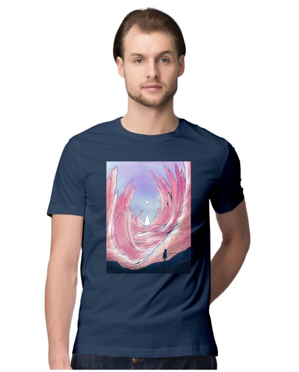 Oversized T-Shirt Europa - Jupiter's Moon Men's Women's Unise 100% Cotton Black; _EURJUPUNQ-Black M Oversized_bz