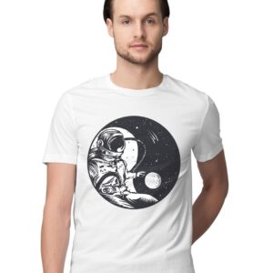 Oversized T-Shirt Love is Growth - Blooming Flowers Men's Women's Unise 100% Cotton White; _PT_2154