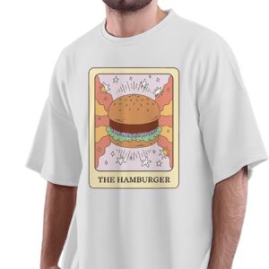 Oversized T-Shirt Love is Growth - Blooming Flowers Men's Women's Unise 100% Cotton White; _LIGROWUNQ-White M Oversized_bz