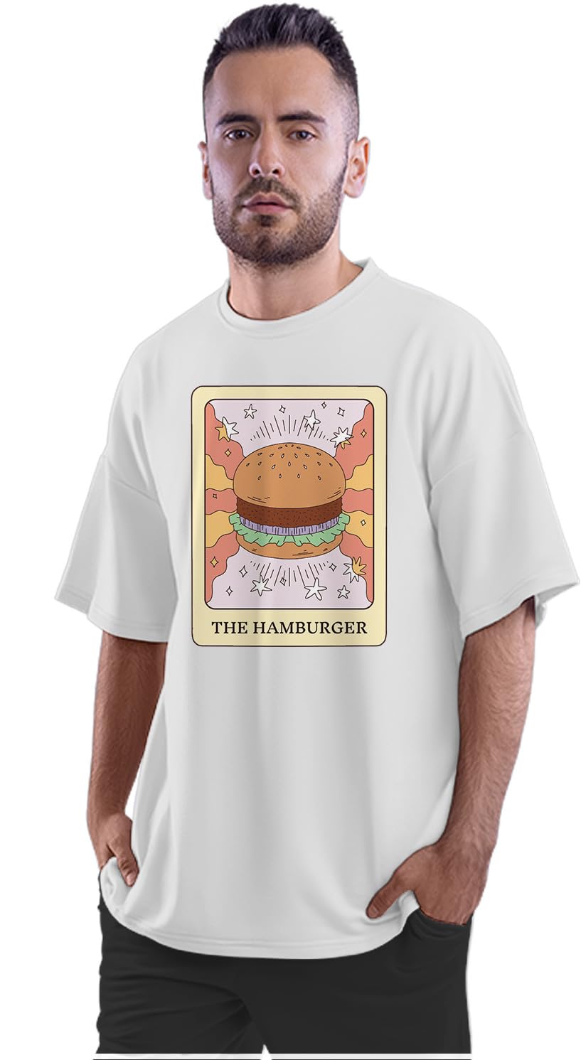 Oversized T-Shirt Love is Growth - Blooming Flowers Men's Women's Unise 100% Cotton White; _LIGROWUNQ-White M Oversized_bz