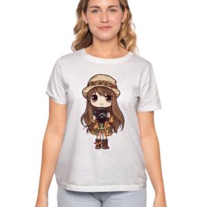 Oversized T-Shirt Ellie's Hunt - Last of Us Men's Women's Unise 100% Cotton Black; _ELLHUNIQ-Black S Oversized_bz