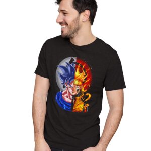 Oversized T-Shirt Alien & Astronaut Yin & Yang Men's Women's Unise 100% Cotton White; _PT_2239