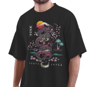 Oversized T-Shirt Praying Mantis Chef Cookie Men's Women's Unise 100% Cotton White; _PRMACHOKVE2-White L Oversized_bz