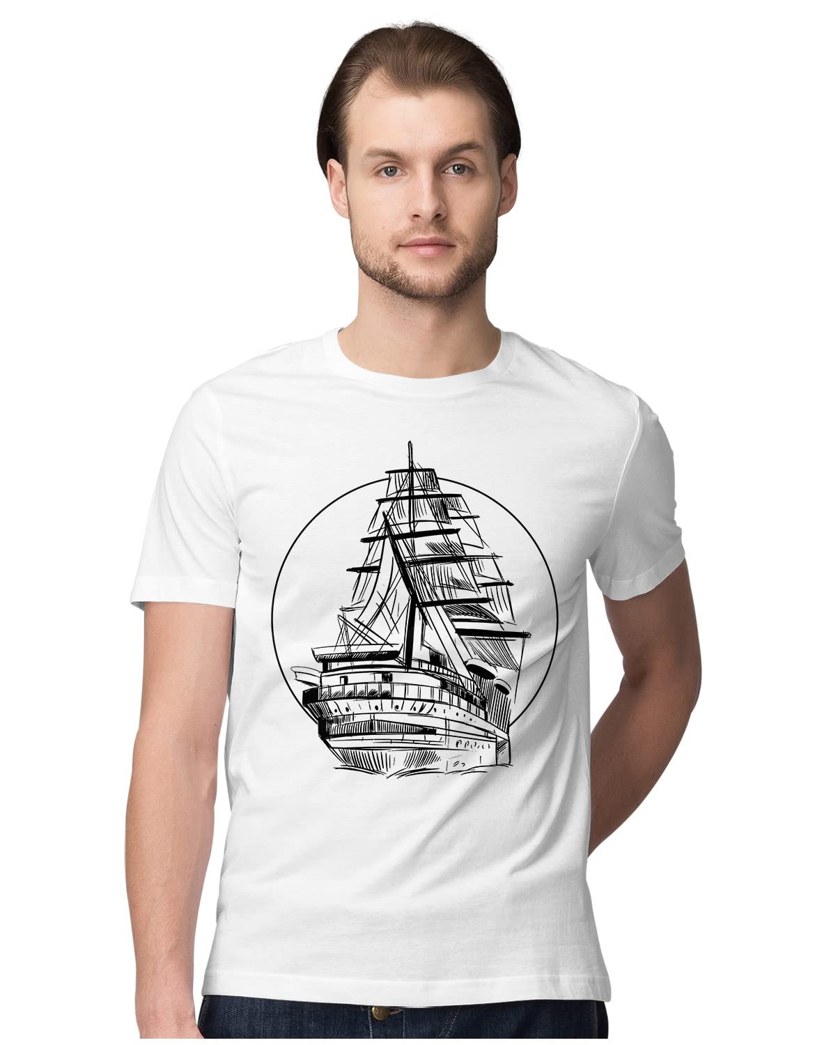 Oversized T-Shirt Superhero Retro Sunset - Superdad Men's Women's Unise 100% Cotton Black; _SPRDDUNQ-Black L Oversized_bz