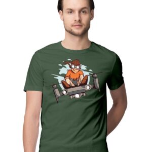 Oversized T-Shirt Unimpressed Cat - Meh Men's Women's Unise 100% Cotton Navy Blue; _MEHCTUNUNQ-Navy Blue L Oversized_bz