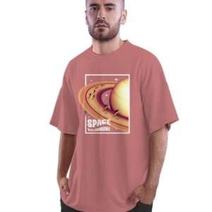 Oversized T-Shirt You're One in A 'Melon' - Cool Watermelon Men's Women's Unise 100% Cotton Baby Blue; _PT_2299