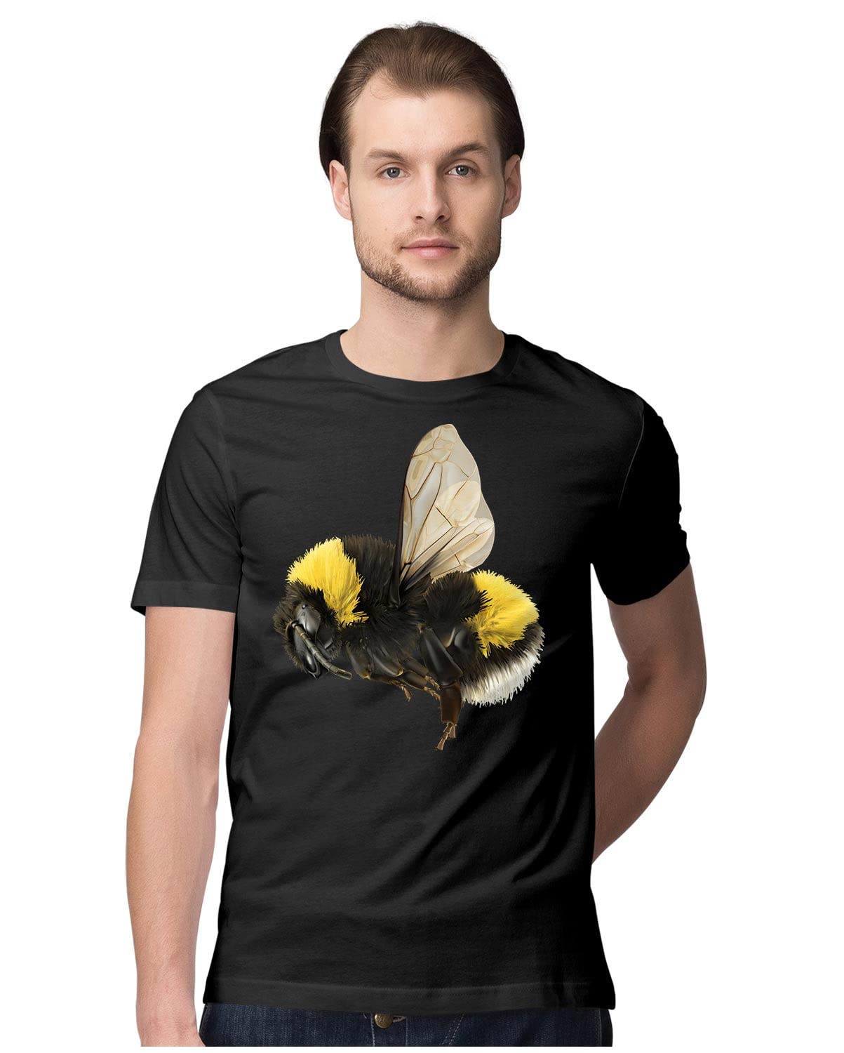 Oversized T-Shirt Chill Boer with Sunglasses - Pit Bull Terrier Men's Women's Unise 100% Cotton Black; _CHILLBUNQ-Black XL Oversized_bz