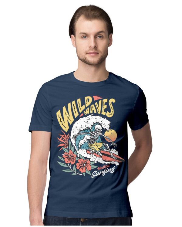 Oversized T-Shirt Synthwave Sunset Men's Women's Unise 100% Cotton Black; _SYNTHWUNQ-Black L Oversized_bz