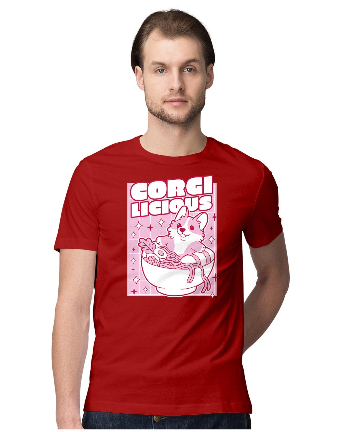 Rick Sanchez and Morty Smith Fear and Loathing in Las Vegas Mashup Graphic Printed 100% Men's Cotton Tshirt Royal Blue_RMFL--ROYALBLUE-M-MENR_bz