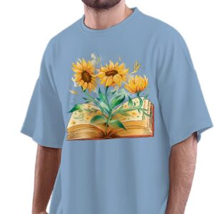 Oversized T-Shirt Eist Loudly - Quote Men's Women's Unise 100% Cotton Navy Blue; _EXSTLTUNQ-Navy Blue XL Oversized_bz