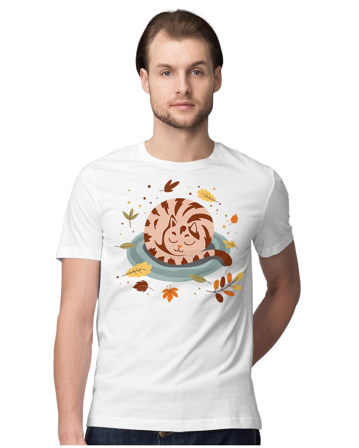 Oversized T-Shirt Summer Time Flamingo Men's Women's Unise 100% Cotton White; _SUMTIFLUNQ-White S Oversized_bz
